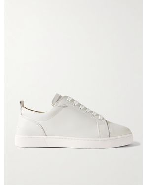 Christian Louboutin Louis Junior Leather Trainers - Natural