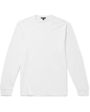 James Perse Luxe Cotton-jersey T-shirt - White