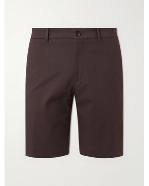 Slowear Slim-Fit Cotton-Blend Gabardine Chino Shorts - Grey