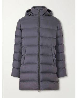 Herno Ecoage Padded Quilted Down Jacket - Blue