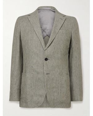 Kingsman Linen Suit Jacket - Grau