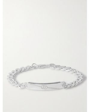 Gucci Logo-Engraved Id Bracelet - Neutro