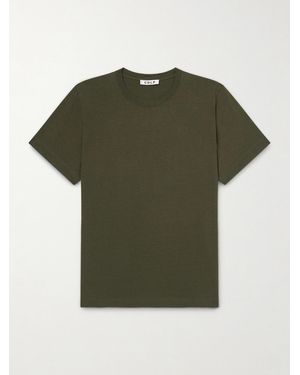 CDLP Lyocell And Pima Cotton-Blend Jersey T-Shirt - Green