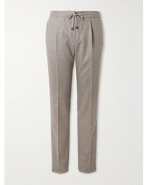Incotex Pantaloni A Gamba Affusolata - Grigio