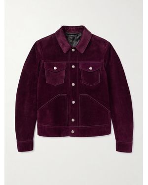 Tom Ford Giacca Trucker - Viola