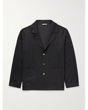 De Bonne Facture Traveller Wool Jacket - Black