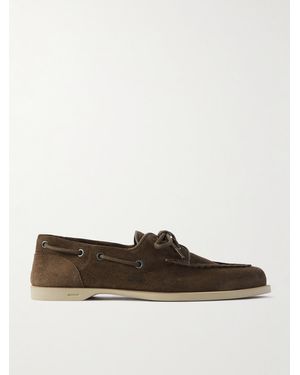 John Lobb Scarpe Da Barca - Verde