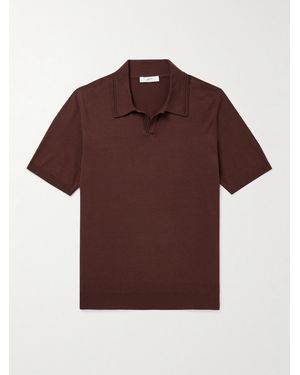 MR P. Johnny Cotton Polo Shirt - Red