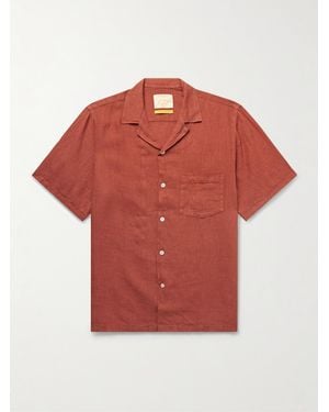 Portuguese Flannel Camicia - Rosso