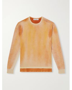 Our Legacy Cruise Faded-Effect Cotton-Jersey T-Shirt - Natural