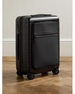 Horizn Studios M5 Cabin Essential 55cm Polycarbonate And Nylon Suitcase - Black