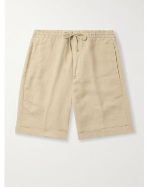 Canali Shorts A Gamba Dritta - Neutro