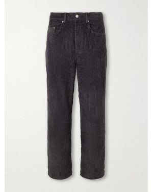 mfpen Generation Straight-Leg Cotton-Corduroy Pants - Blue