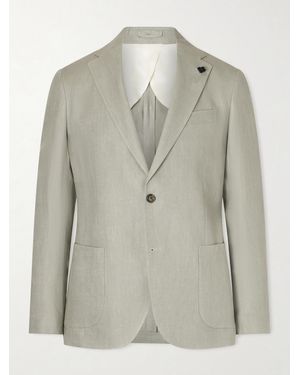 Lardini Linen Blazer - Grey