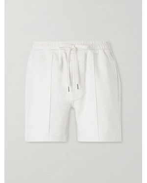 Tom Ford Cotton, Silk And Cashmere-Blend Jersey Shorts - White