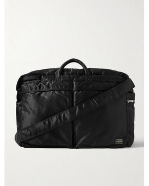 PORTER-YOSHIDA & CO Tanker Nylon-Twill Duffle Bag - Black