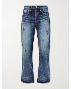 Fullcount Fear Of Dark Straight-Leg Jeans - Blue