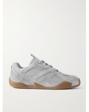 Versace Galaxia Suede Trainers - White