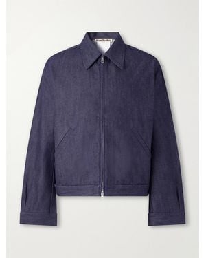 Acne Studios Omol Selvedge Denim Jacket - Blau