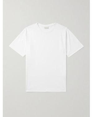 Dries Van Noten T-Shirt aus Baumwoll-Jersey - Weiß