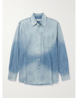 Our Legacy Above Oversized Denim Shirt - Blue