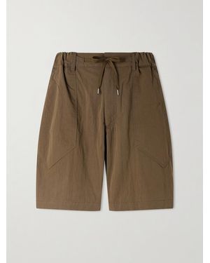 FRIZMWORKS Fatigue Straight-leg Cotton-blend Shorts - Green