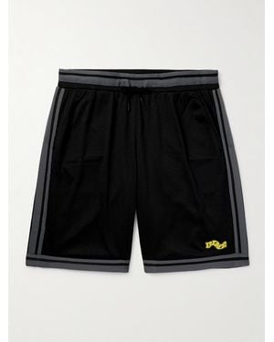 Dime Shorts A Gamba Dritta - Nero