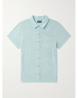 Vilebrequin Charli Organic Cotton-Blend Terry Shirt - Blue