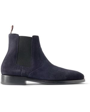 Paul Smith Lawson Suede Chelsea Boots - Blue