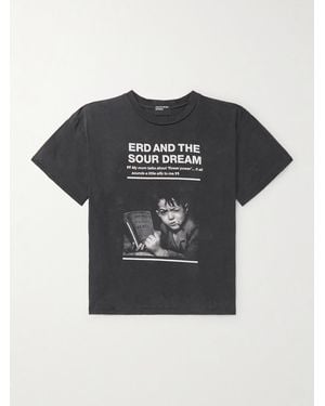 Enfants Riches Deprimes Sour Dream Printed Cotton-Jersey T-Shirt - Black