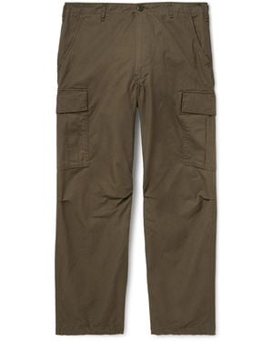 Orslow Cotton-Ripstop Cargo Pants - Green