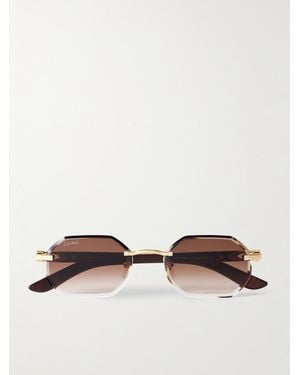 Cartier Occhiali Da Sole - Giallo