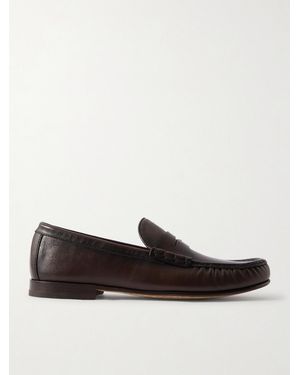 Officine Creative Balfron 002 Leather Loafers - Brown