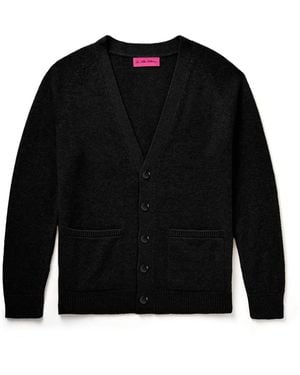 The Elder Statesman Cashmere Cardigan - Black
