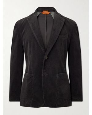 Barena Cotton-Blend Corduroy Blazer - Black