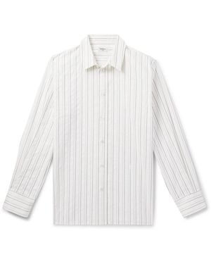 Tシャツ・カットソー Saint Laurent POLO BOWLING SHIRT STRIPE CASSANDRA Saint Laurent Polo Bowling Shirt Stripe Cassandra in Black