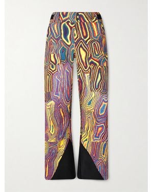 Aztech Mountain Matthew Day Jackson Hayden 3L Printed Ski Trousers - White