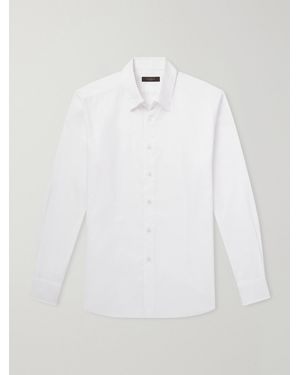 Slowear Cotton Oxford Shirt - White
