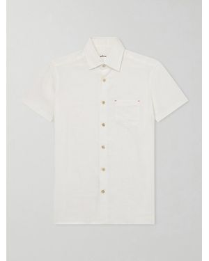 Kiton Linen Shirt - White