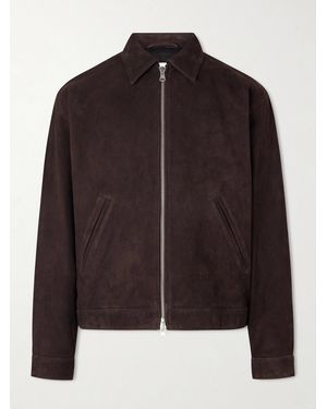 NN07 Petrus 80030 Suede Jacket - Brown