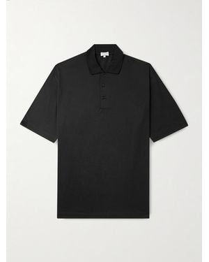 Charvet Cotton Polo Shirt - Black