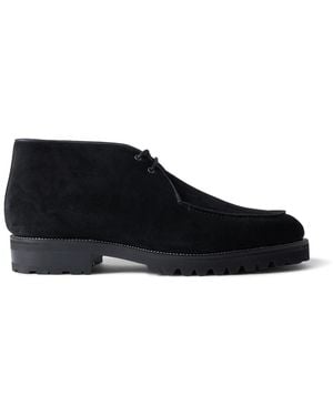 Majordome M69 Nubuck Chukka Boots - Black