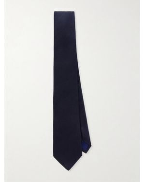 MR P. 8cm Silk Tie - Blue