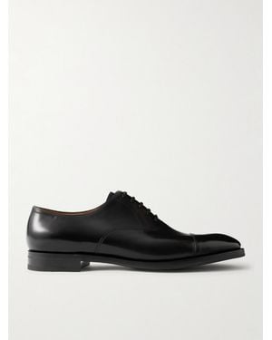 John Lobb City Ii Leather Oxford Shoes - Black