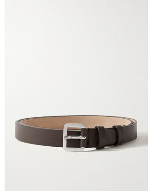 MR P. 2.5Cm Leather Belt - Brown