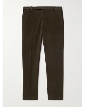 Sunspel Pantaloni A Gamba Dritta - Verde