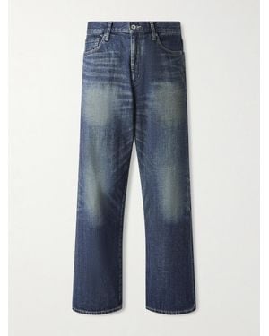 Neighborhood Wide-Leg Selvedge Jeans - Blue