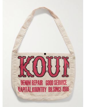 Kapital Kountry Factory Printed Cotton-Twill Tote Bag - Red
