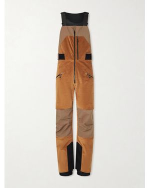 Sease Glüna Straight-Leg Ski Salopettes - Brown