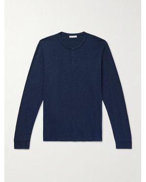Onia Maglia Henley - Blu